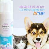 Sữa Tắm Khô Chó Mèo Cature Purelab Rinse Free 150ml - Paddy Pet Shop